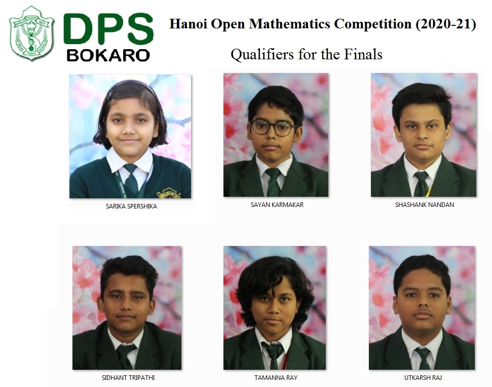 6 DPS Bokaro Students Among Top 50 Of Country Qualifying For Finals Of Hanoi Open Maths